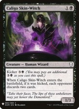 x4 Caligo Skin-Witch - Mystery Booster - NM - MTG