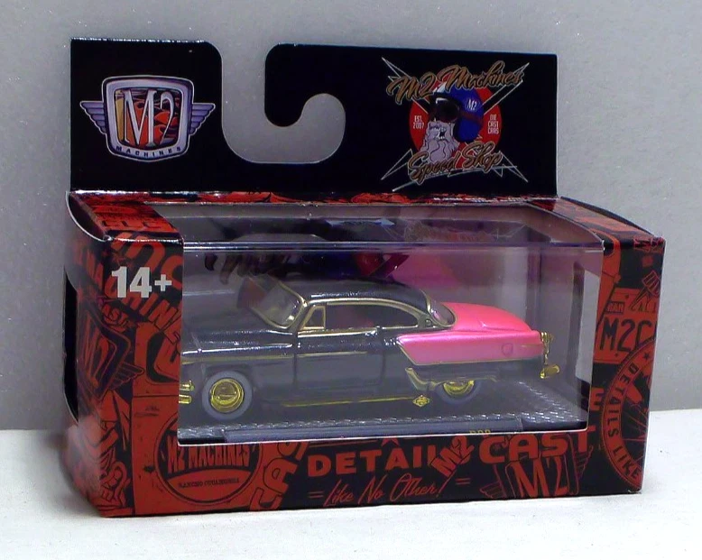 Oldsmobile 98 1953 1:64 diecast 1/750 M2 Machines Gold Chase Foto 2 de 3