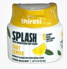 Ninja Thirsti Splash Lemon Tart Flavored Water Drops 2.07 oz