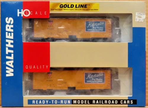 Walthers 932-22587 Gold Line General American 40' refrigerador de carne funcionamiento limitado paquete de 2 | Zustand: Used