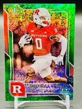 2025 Bowman U Chrome DT Sheffield Prospects Green Mini-Diamond Refractor 53/99