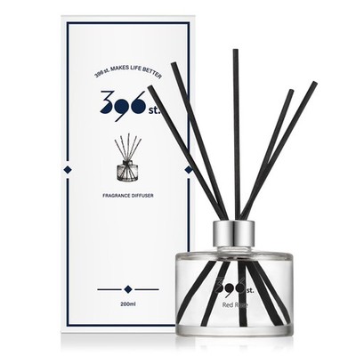 396 st. Reed Diffuser, Red Rose, 200ml(6.7oz) / Reed Diffuser Sets, Home Frag...
