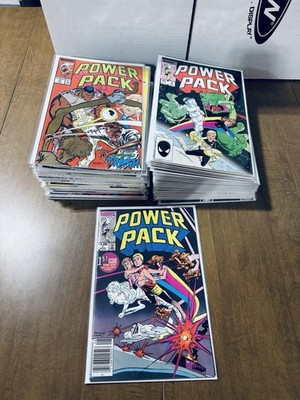 POWER PACK 1-62 MARVEL COMIC SET COMPLETE SIMONSON BRIGMAN AUSTIN WEIN 1984