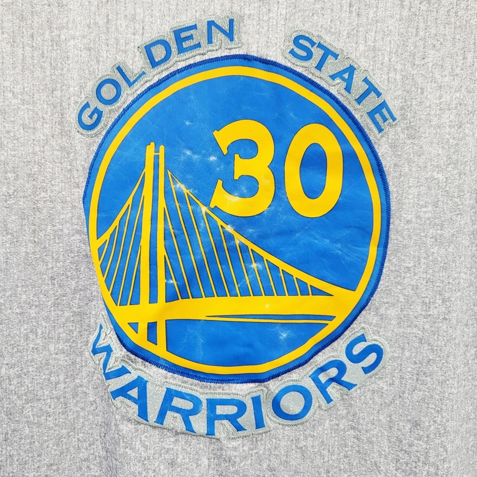 Camiseta Adidas Golden State Warriors Stephen Curry 30 NBA Gris Multicolor Talla XL Foto 3 de 4