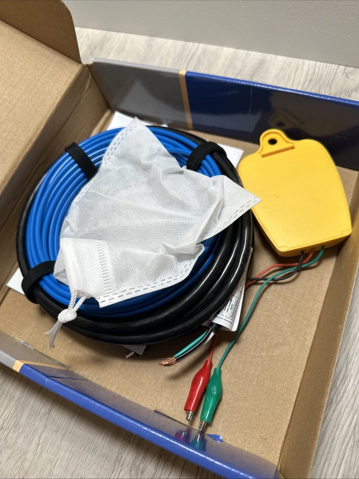 Electric Heated Floor Cable Underfloor Heating System Kit with Cable 10sq Ft - Image 3 of 4