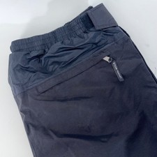The North Face Mens Gore-Tex Waterproof Rain Pants Black XXL Stow Pocket Hiking