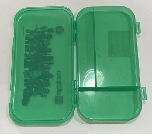 Lego Minifigures Plastic Storage Case Green Series 11 Minifig Minifigure Bin - Picture 2 of 7