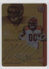 2018 Panini Elements RPS Rookie Signatures Gold 8/50 Mark Walton #98 Auto 0bk