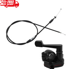 7/8 22mm Thumb Throttle Kit with Throttle CableAluminum Motorcycle/Mini Bike