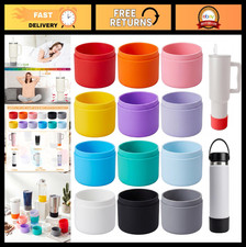 24 Pcs Silicone Bottle Boots - Water Tumbler Bottom Protectors, 2.8-3.1in Sleeve