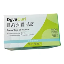 DevaCurl Heaven In Hair Divine Deep Conditioner Sulfate Paraben Free 8 fl oz