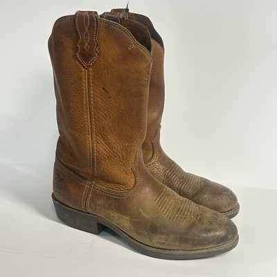 Georgia Boot Leather Wellington Size 10.5W Oak Harness 12'' Brown Style #G4742