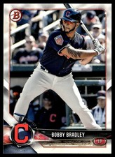 2018 Bowman Draft Bobby Bradley Cleveland Indians #BD-163