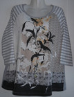 BASLER Damen Jersey Shirt, Bluse, Tunika, Damenshirt, Sommershirt, Gr. 46, TOP