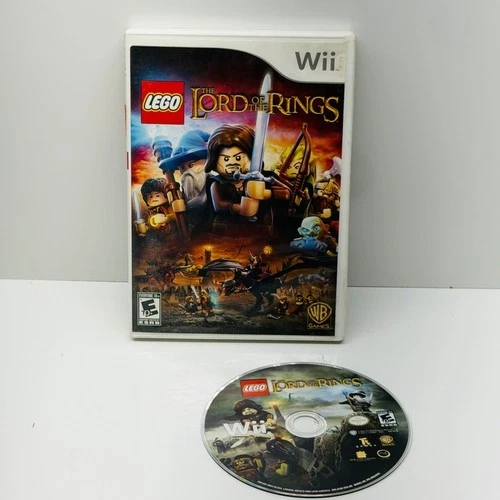 LEGO The Lord of the Rings Wii Video Game Adventure Co-op Fantasy