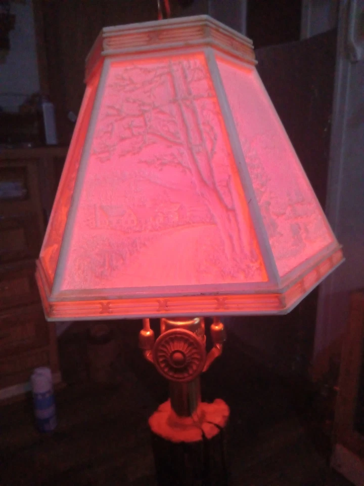 Lámpara de tronco decretiva para sala de estar Foto 3 de 4