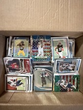 Assorted Box of Football Trading Cards 2021-2025 Mostly- Rookies And Vets