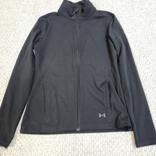 Under Armour Women's Black Full Zip Performance Jacket