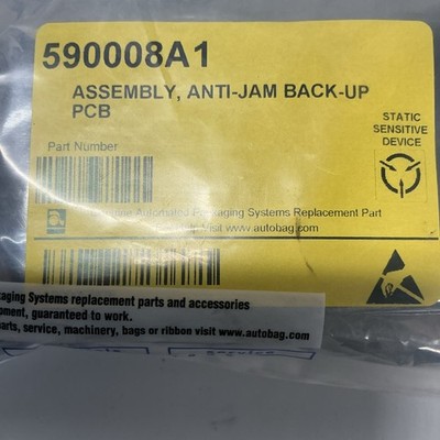 Automated Packaging Systems 590008A1 Anti-Jam Back-Up PCB Assembly Lot 2 X-468
