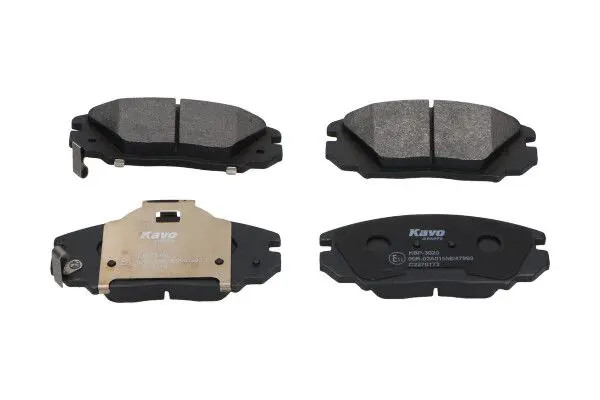 Plaquettes de frein KBP-3020 KAVO PARTS pour HYUNDAI KIA - Image 2