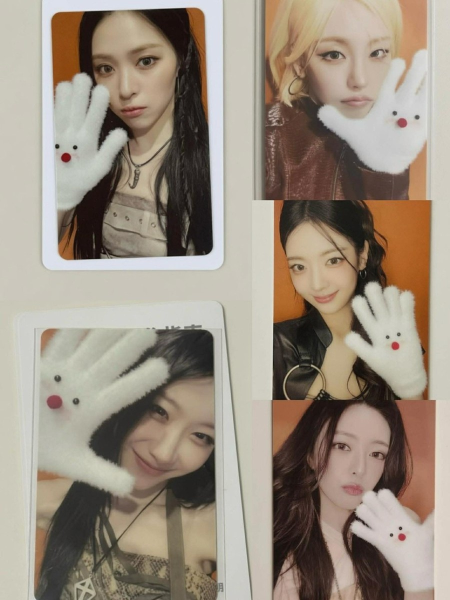 ITZY OFFICIAL TUNNEL VISION ALBUM QQ MUSIC FIVE STAR POB PHOTOCARD