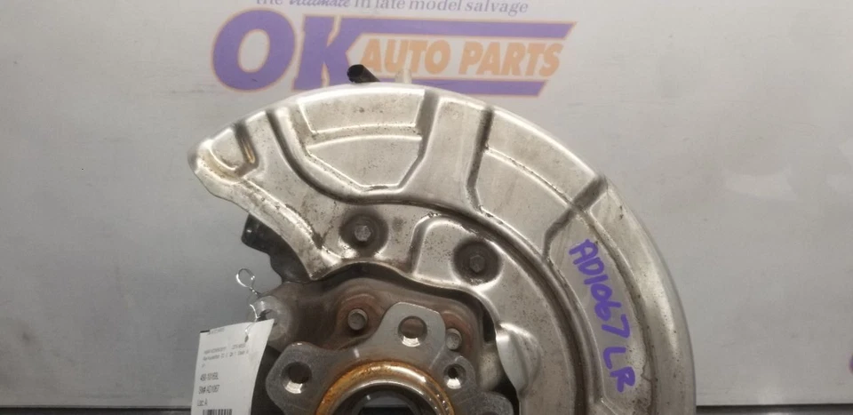 19 BMW M850I F91 SPINDLE KNUCKLE REAR LEFT DRIVER - Image 2 of 4