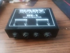NADY AUDIO HE-1 HUM ELIMINATOR,  2 CHANNELS  60-Cycle