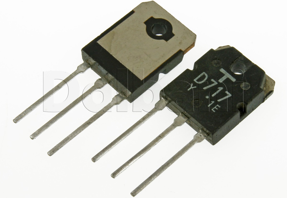 2SD717Y 2SD717 Original Pulled Toshiba Silicon NPN Power