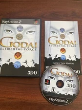 GoDai: Elemental Force (Sony PlayStation 2, PS2 - 2002) Complete