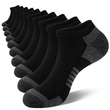 Pack de Calcetines para Hombre Medias Deportivas para Correr 10 Packs