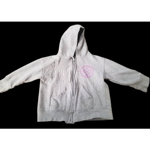 * PRECIOUS CARGO Gris Cremallera Frontal Sudadera con Capucha Chaqueta Niños 3T - Imagen 1 de 4