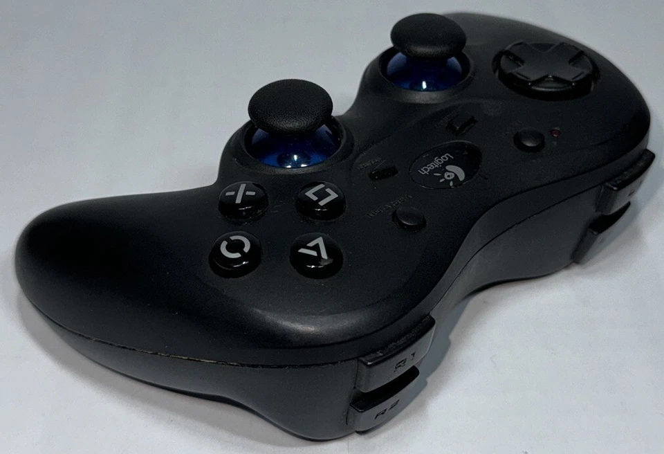 Logitech PS2 Wireless Controller ONLY G-X2D11 w/ No Dongle or Battery Door Works - Image 4 of 4