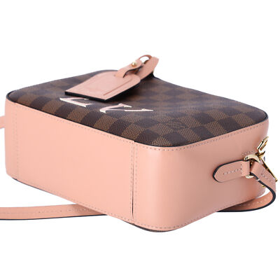 Louis Vuitton Santa Monica Damier Ebene Shoulder Bag N40179 Louis Vuitton Santa Monica Damier Ebene Shoulder Bag N40179