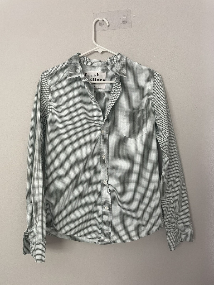 Frank & Eileen Sz S 100% Cotton Barry Button Up Top Shirt