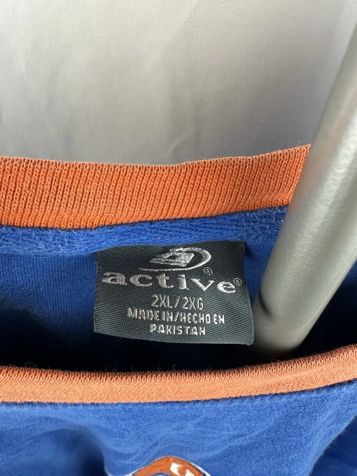 Camisa De Colección Active Brand Para Hombre UF Manga Larga Talla 2XL Logo Bordado Foto 3 de 4