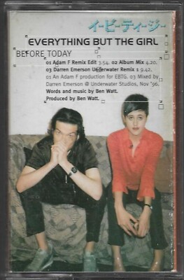 Everything But The Girl Before Today CASSETTE SINGLE Electronic Drum n Bass