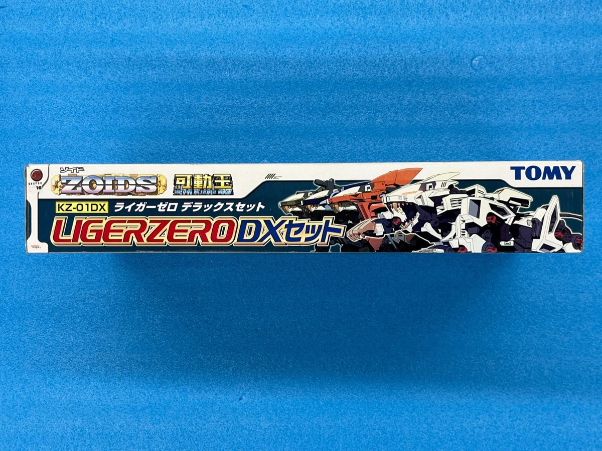 TOMY ZOIDS KZ-01DX LIGER ZERO DX Set with Schneider Jager Panzer