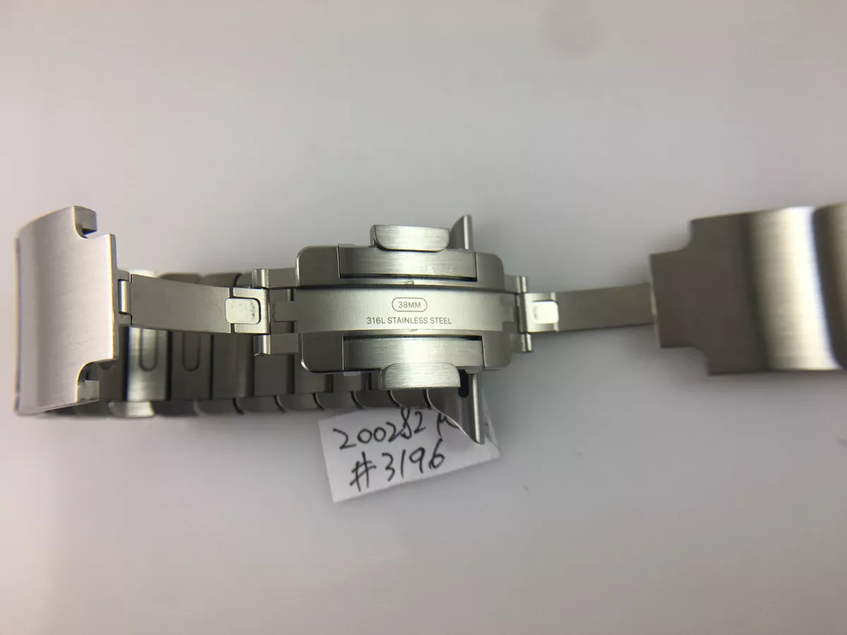 Steel bracelet with detachable links without tool - Apple Watch