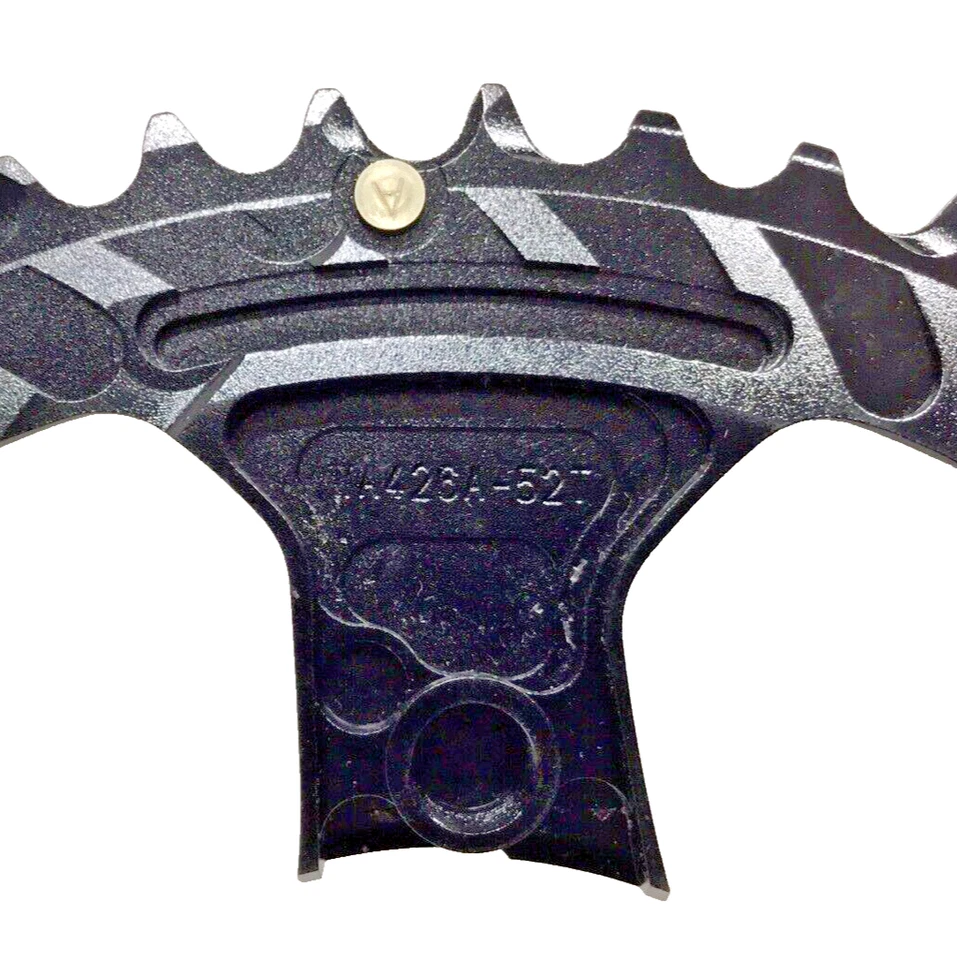 FSA K-Force ABS Alloy Chainring 52T 110BCD 5-Bolt 10-11 Speed Gray Decal WA426 - Image 4 of 4