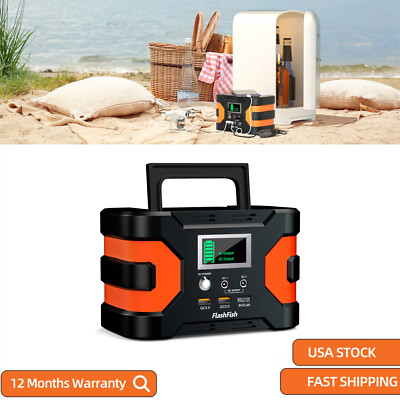 Flashfish EA150 Portable Power Station Generator 150W 166Wh for Camping Fishing