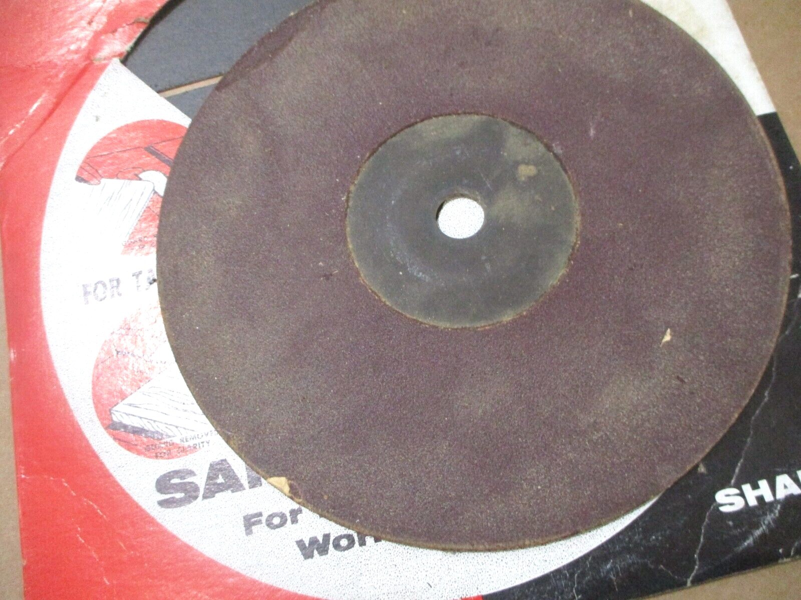 One (1) 10" Sanding Wheel For Craftsman Radial Arm Saw or Table Saw eBay