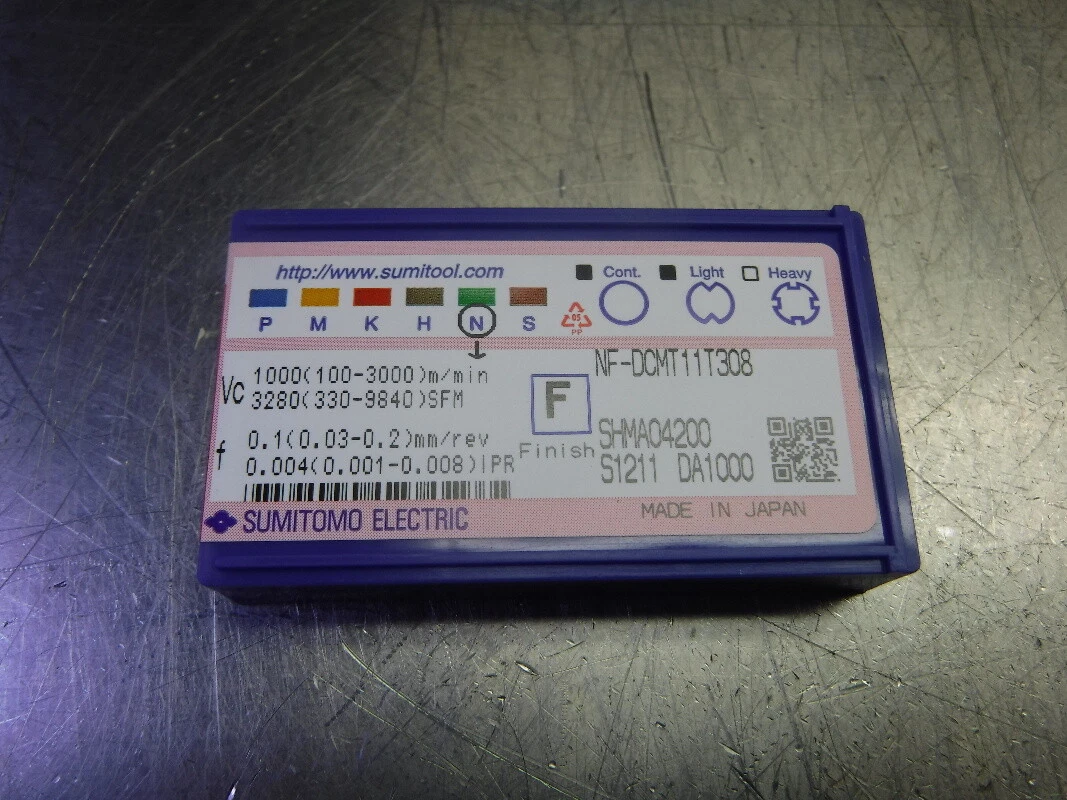 Las mejores ofertas en Inserciones Indexables Industrial Sumitomo