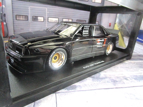AUDI 200 Quattro TransAm USA 1988 black Testcar Röhrl Stuck Tour SP Werk83  1:18 - Bild 1 von 8