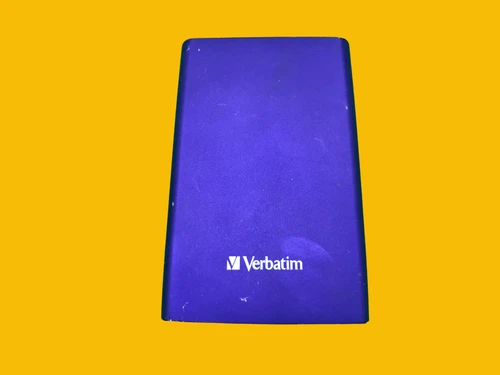 Disque Dur Externe Portable Verbatim 500 Go Modèle N° 53033, Utilisé, Avec Câble