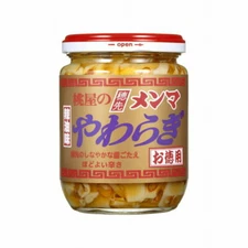 Hosaki Memma Yawaragi 210g Seasoned Bamboo Shoots Chili Oil Flavor Japanese Food