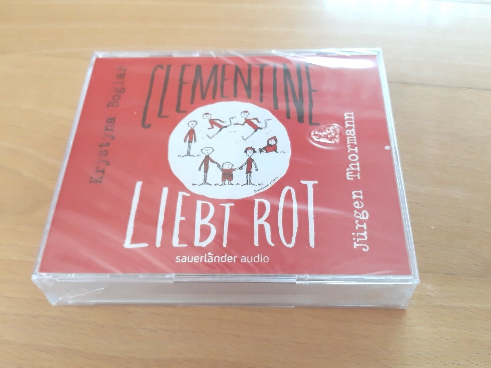 Thumbnail - Hörbuch Krystyna Boglar Clementine Liebt Rot