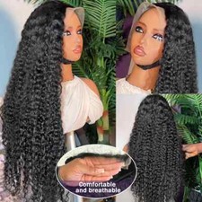 13x6 HD Lace Front Human Hair Wig 13x4 Curly Wave Lace Frontal Wigs for Women