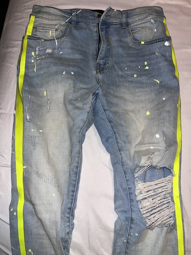Mike Amiri- Broken Painter- Skinny Fit 