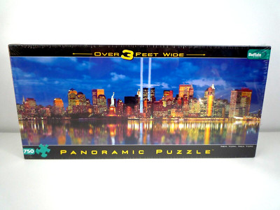 BUFFALO GAMES - NEW YORK 750-TEILIGES PANORAMA-PUZZLE ÜBER 3 FUSS BREIT