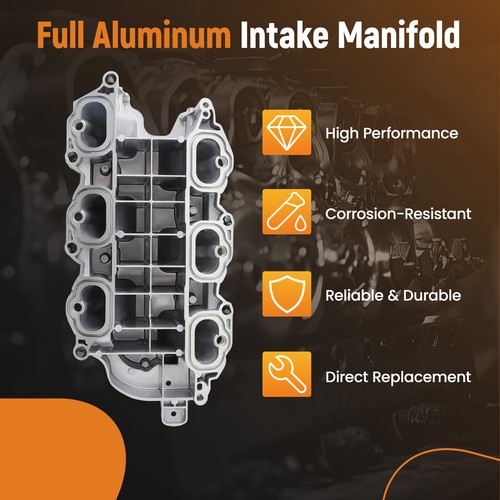 Full Aluminum Lower Intake Manifold For 11-18 Chrysler Dodge Jeep RAM 05184199AF - Picture 6 of 13